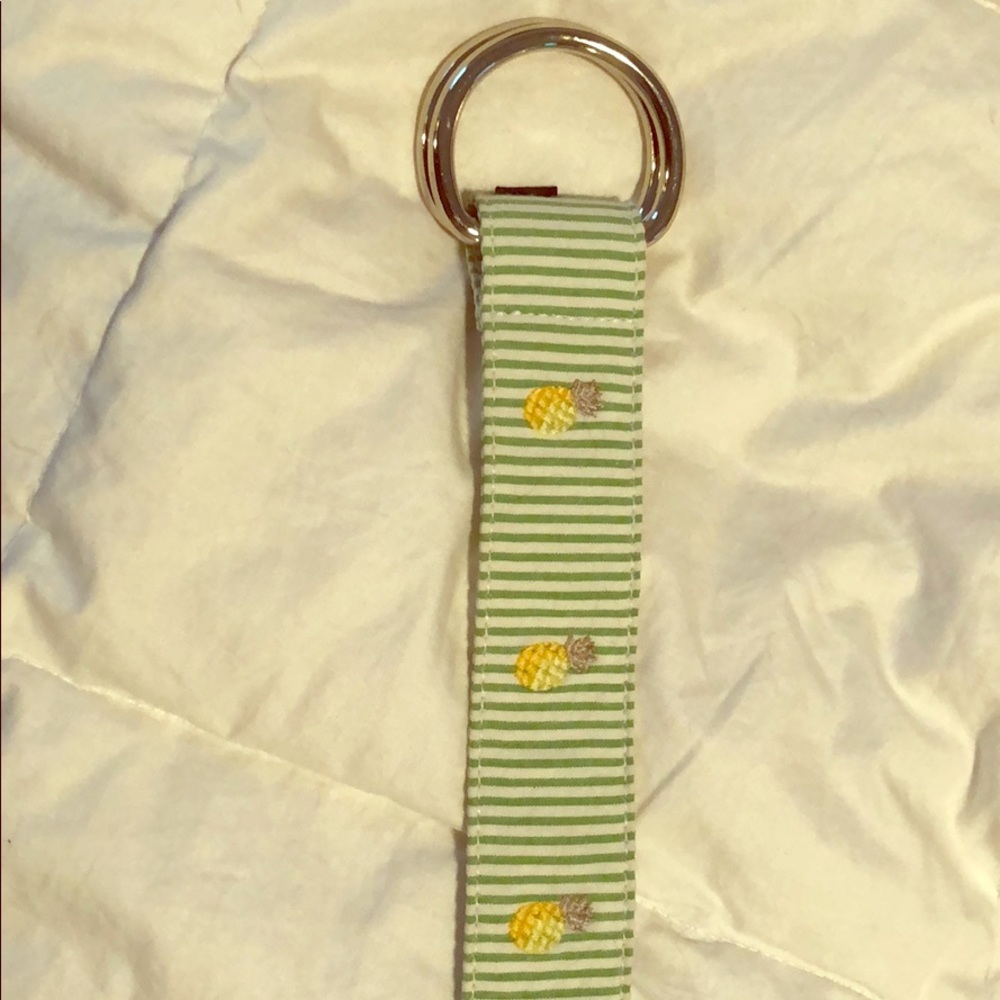 Jcrew pineapple belt size S/M